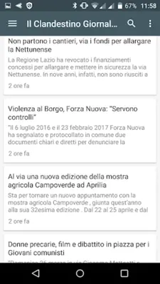 Anzio notizie gratis android App screenshot 3