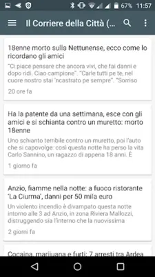 Anzio notizie gratis android App screenshot 5